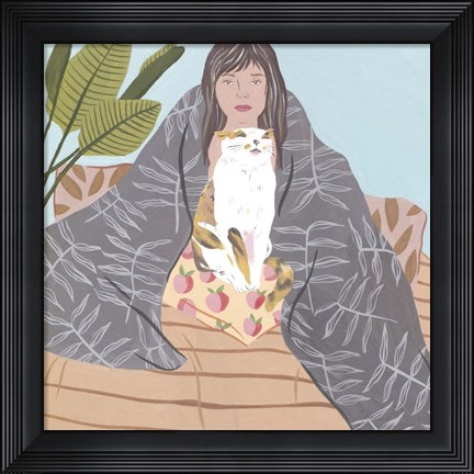 Framed Lazy Afternoon II Print