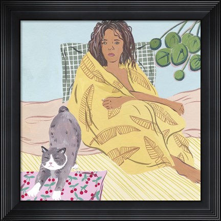 Framed Lazy Afternoon IV Print