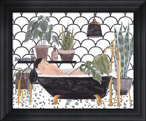 Framed Meeting Myself IV Print
