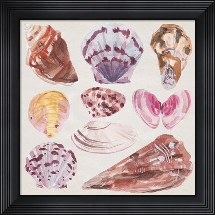 Framed Ocean Sounds I Print
