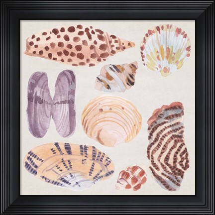 Framed Ocean Sounds IV Print