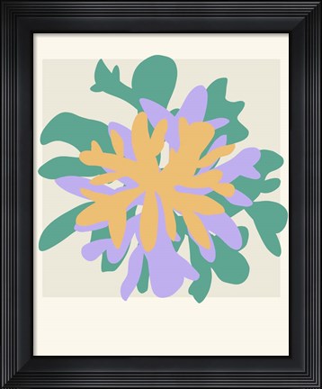 Framed Coral Bloom II Print
