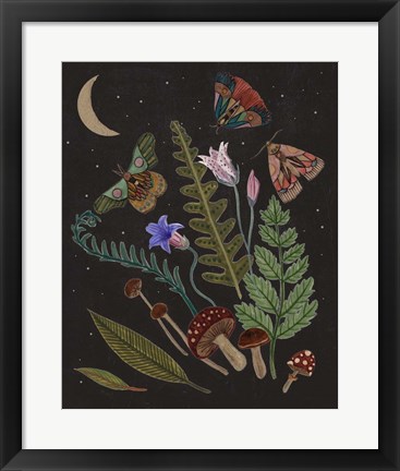 Framed Dark Forest III Print