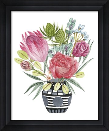 Framed Protea Awakening I Print