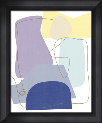 Framed Luminous Bay II Print