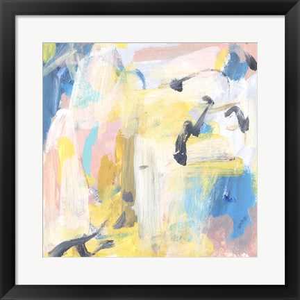 Framed Yellow Sky III Print