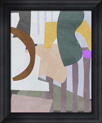 Framed City Shades I Print