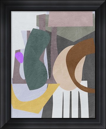 Framed City Shades II Print