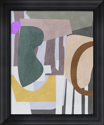 Framed City Shades IV Print