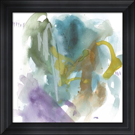 Framed Turquoise Bay II Print