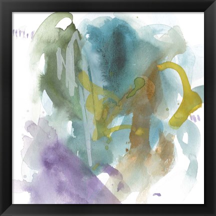 Framed Turquoise Bay II Print