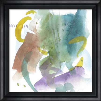 Framed Turquoise Bay IV Print