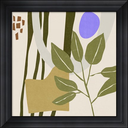 Framed Far Away Place III Print