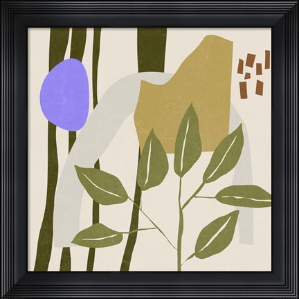 Framed Far Away Place V Print