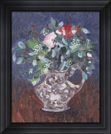 Framed Night Bouquet I Print