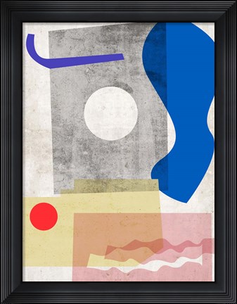Framed Light and Cloud III Print
