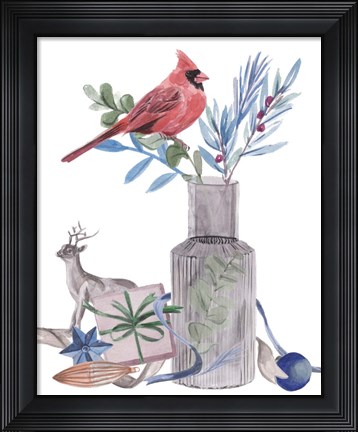 Framed Warm Wishes II Print