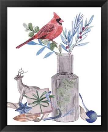 Framed Warm Wishes II Print
