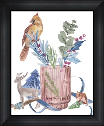 Framed Warm Wishes III Print