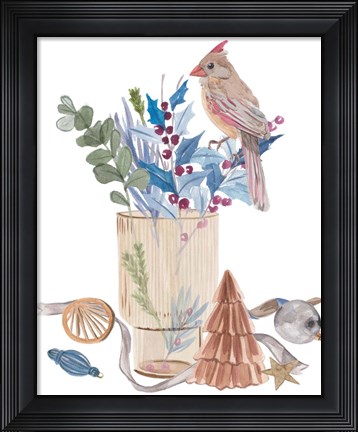 Framed Warm Wishes IV Print