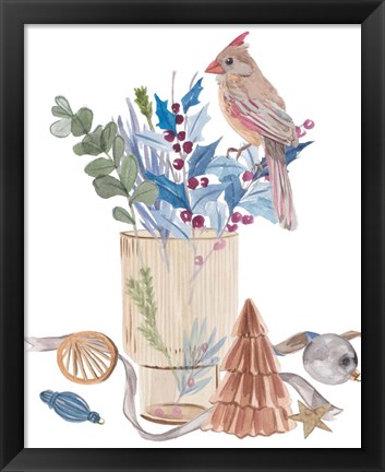 Framed Warm Wishes IV Print