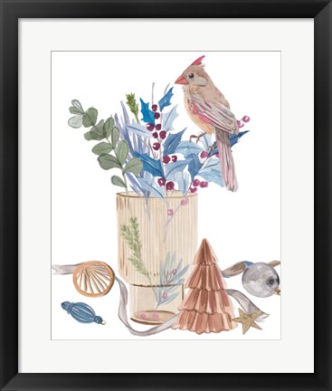 Framed Warm Wishes IV Print
