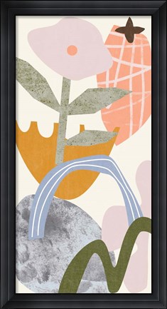 Framed Lunar Flower VI Print