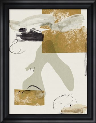 Framed Over the Line I Print