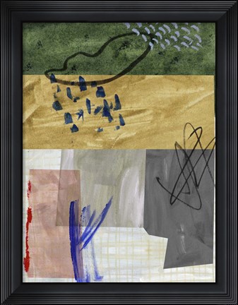 Framed Rainy Season I Print