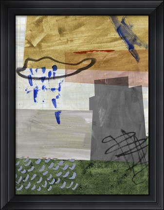 Framed Rainy Season III Print