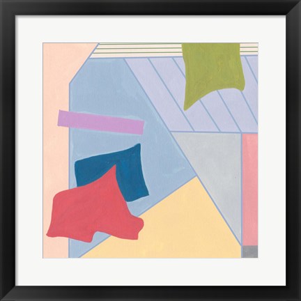 Framed Radiant Light V Print