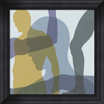 Framed Golden Dream I Print