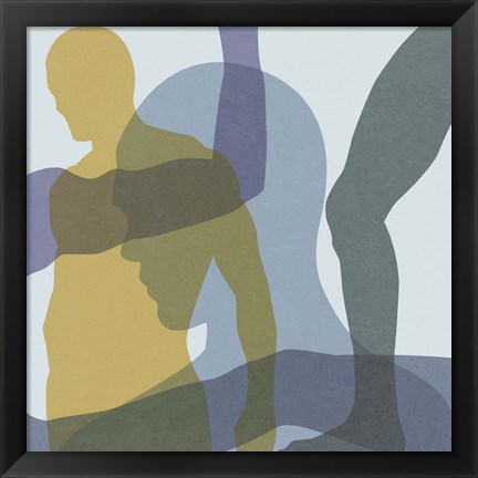 Framed Golden Dream I Print