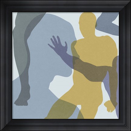 Framed Golden Dream III Print