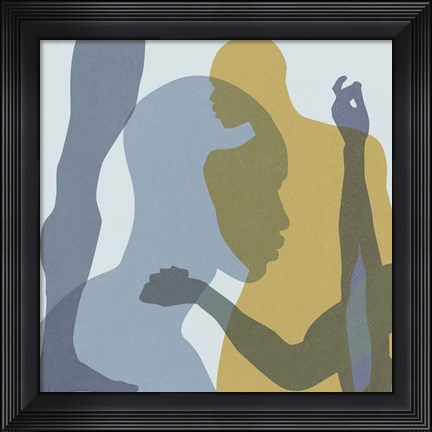 Framed Golden Dream IV Print