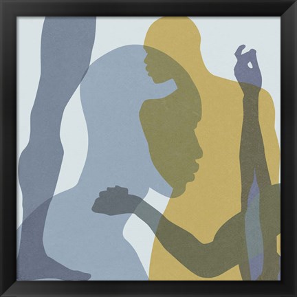 Framed Golden Dream IV Print