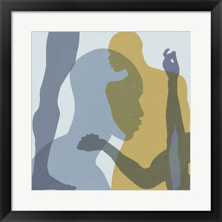 Framed Golden Dream IV Print