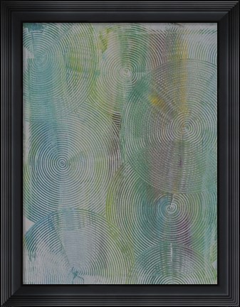 Framed 37 Turns I Print