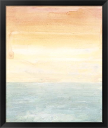 Framed Sunny Horizon II Print