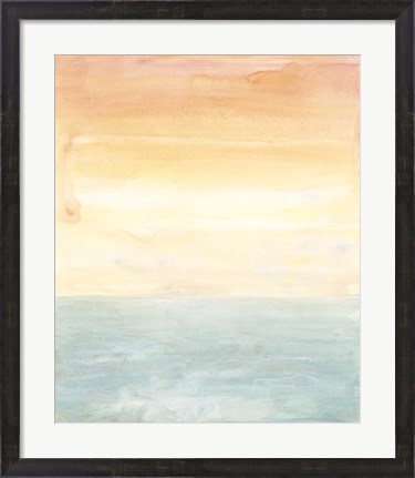 Framed Sunny Horizon II Print