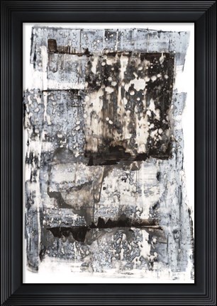 Framed Speckled Remnants II Print
