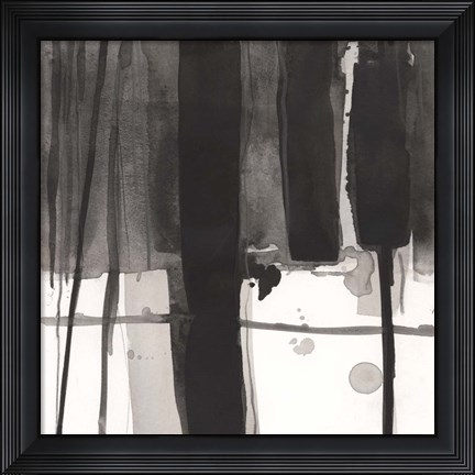Framed Pier Post Arrangement II Print