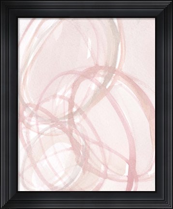 Framed Garden Bubbles I Print