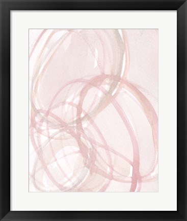 Framed Garden Bubbles I Print