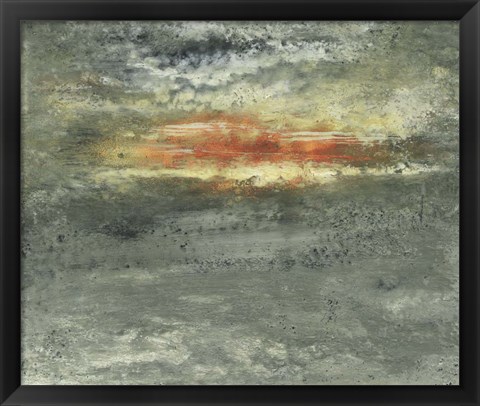 Framed Sunset Etude V Print