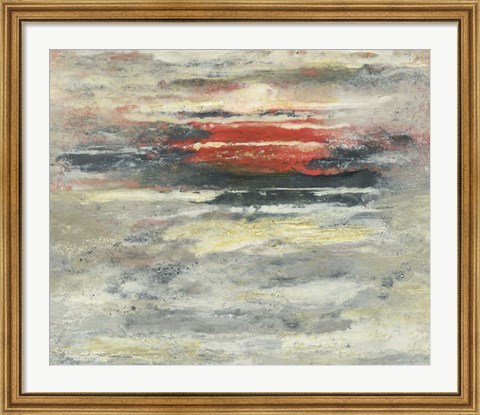 Framed Sunset Etude VI Print