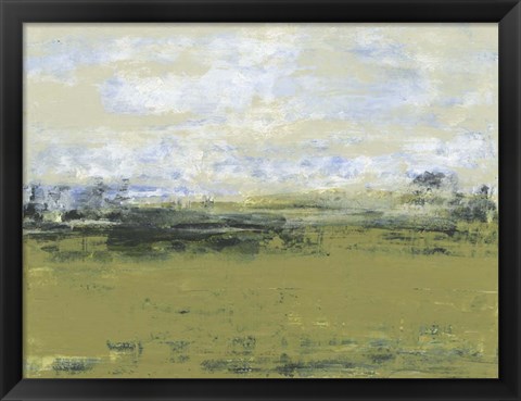 Framed Reflecting on Summer I Print
