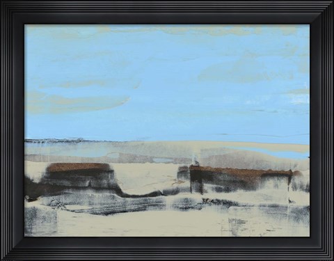 Framed Reflecting on Summer V Print