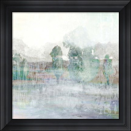 Framed Distant Pond II Print