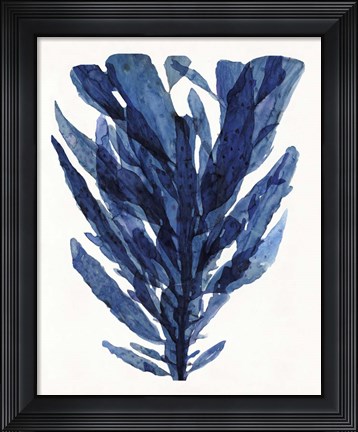 Framed Indigo Ocean II Print